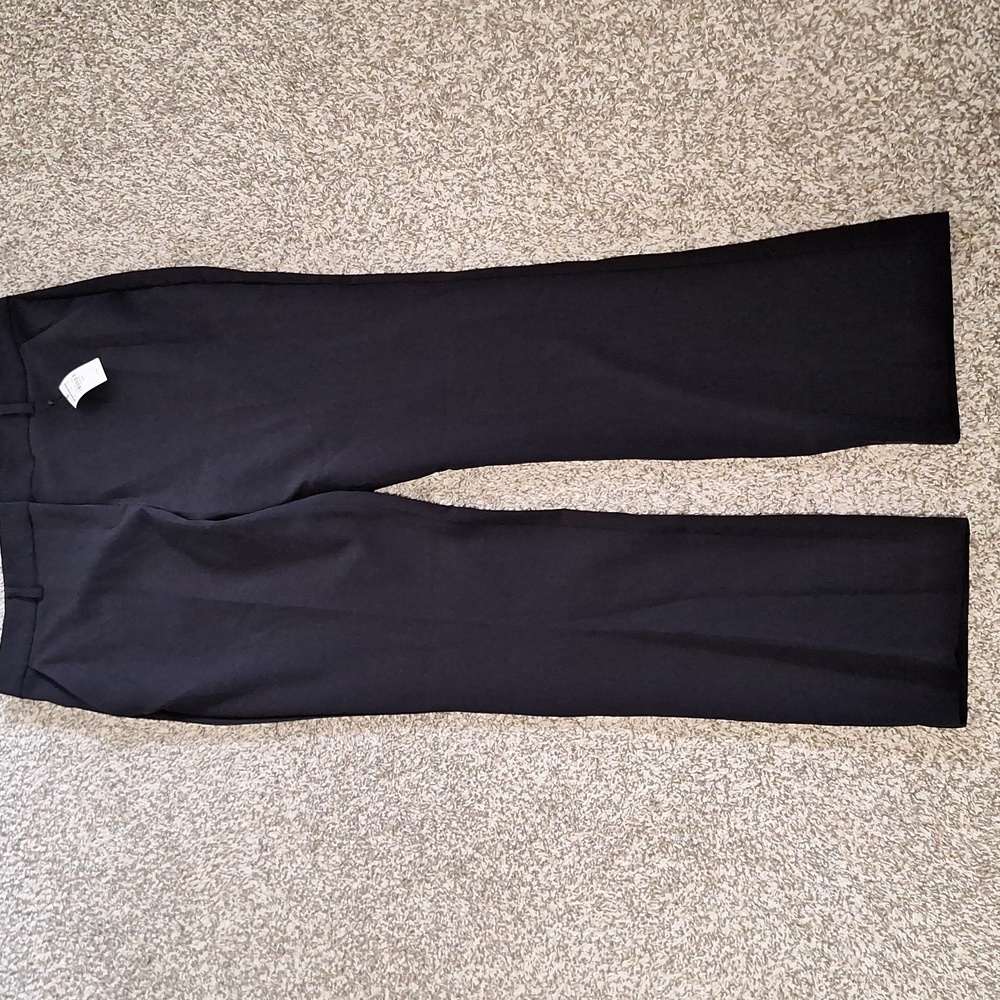 NWT Black Express boot cut mid rise Columnist pant 14 regular